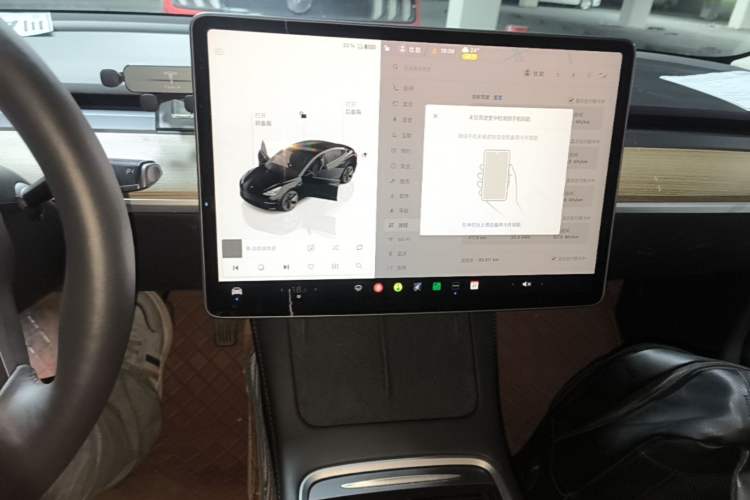 Used Tesla Model 3 2022 Rear-Wheel-Drive Version Audio And AC Panel