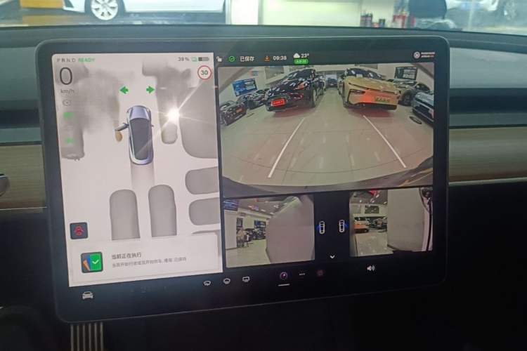 Used Tesla Model 3 2022 Rear-Wheel-Drive Version Audio And AC Panel
