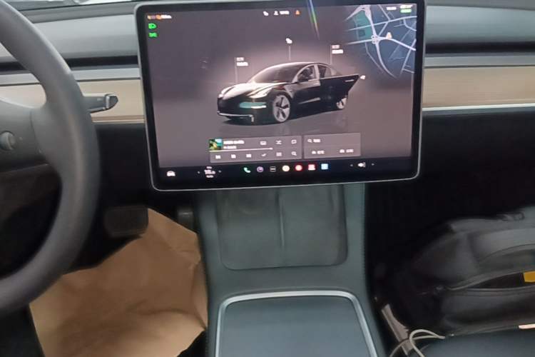 Used Tesla Model 3 2022 Rear-Wheel-Drive Version Audio And AC Panel