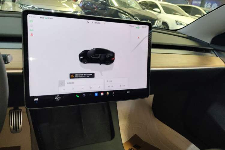 Used Tesla Model 3 2022 Rear-Wheel-Drive Version Audio And AC Panel