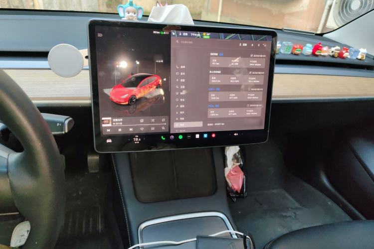 Used Tesla Model 3 2022 Rear-Wheel-Drive Version Audio And AC Panel