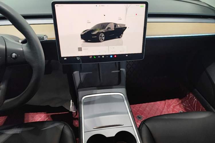 Used Tesla Model 3 2022 Rear-Wheel-Drive Version Audio And AC Panel