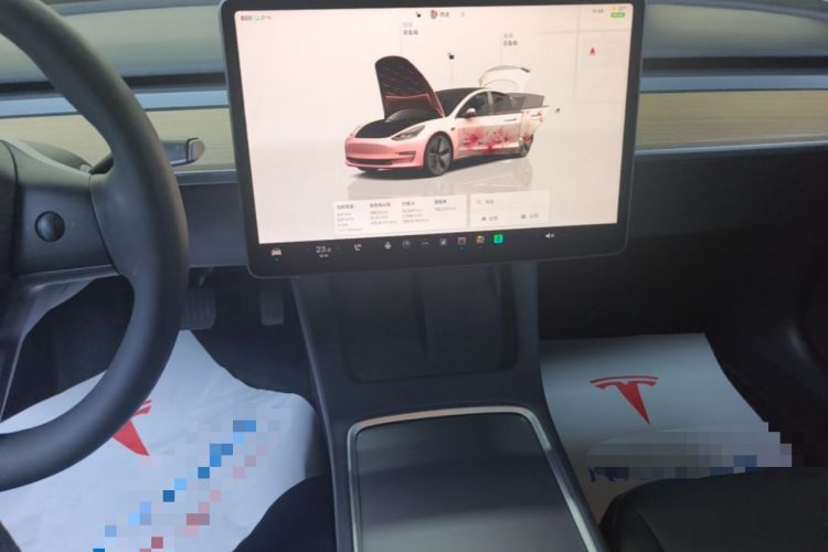 Used Tesla Model 3 2022 Rear-Wheel-Drive Version Audio And AC Panel