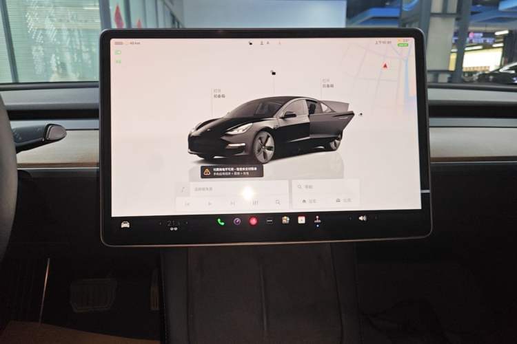 Used Tesla Model 3 2022 Rear-Wheel-Drive Version Audio And AC Panel