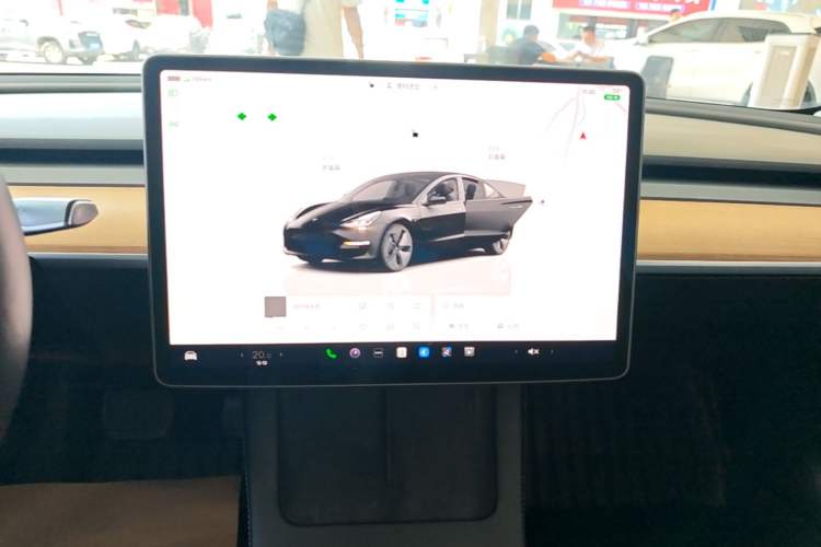 Used Tesla Model 3 2022 Rear-Wheel-Drive Version Audio And AC Panel