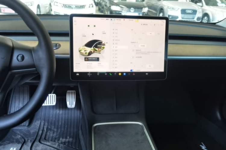 Used Tesla Model 3 2022 Rear-Wheel-Drive Version Audio And AC Panel