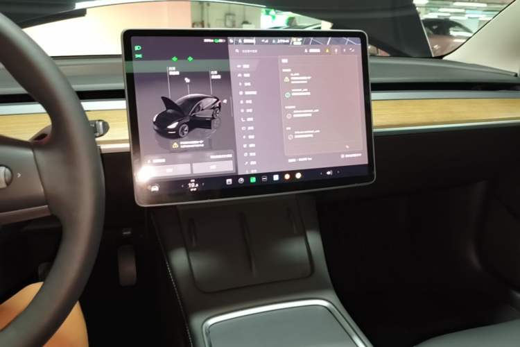 Used Tesla Model 3 2022 Rear-Wheel-Drive Version Audio And AC Panel