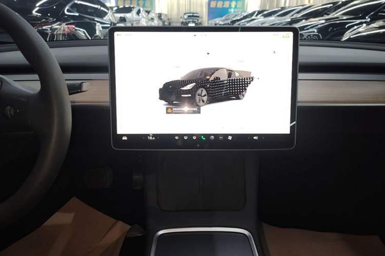Used Tesla Model 3 2022 Rear-Wheel-Drive Version Audio And AC Panel