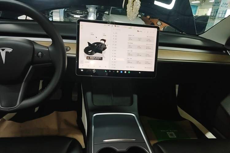 Used Tesla Model 3 2022 Rear-Wheel-Drive Version Audio And AC Panel