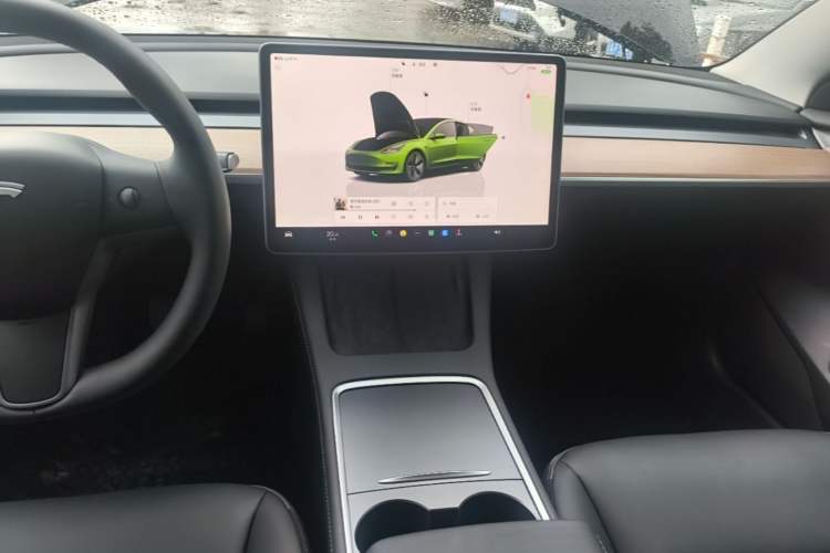 Used Tesla Model 3 2022 Rear-Wheel-Drive Version Audio And AC Panel