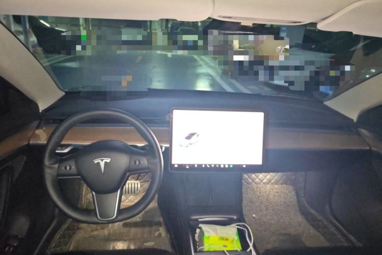 Used Tesla Model 3 2022 Performance High-Performance All-Wheel-Drive Version Center Console