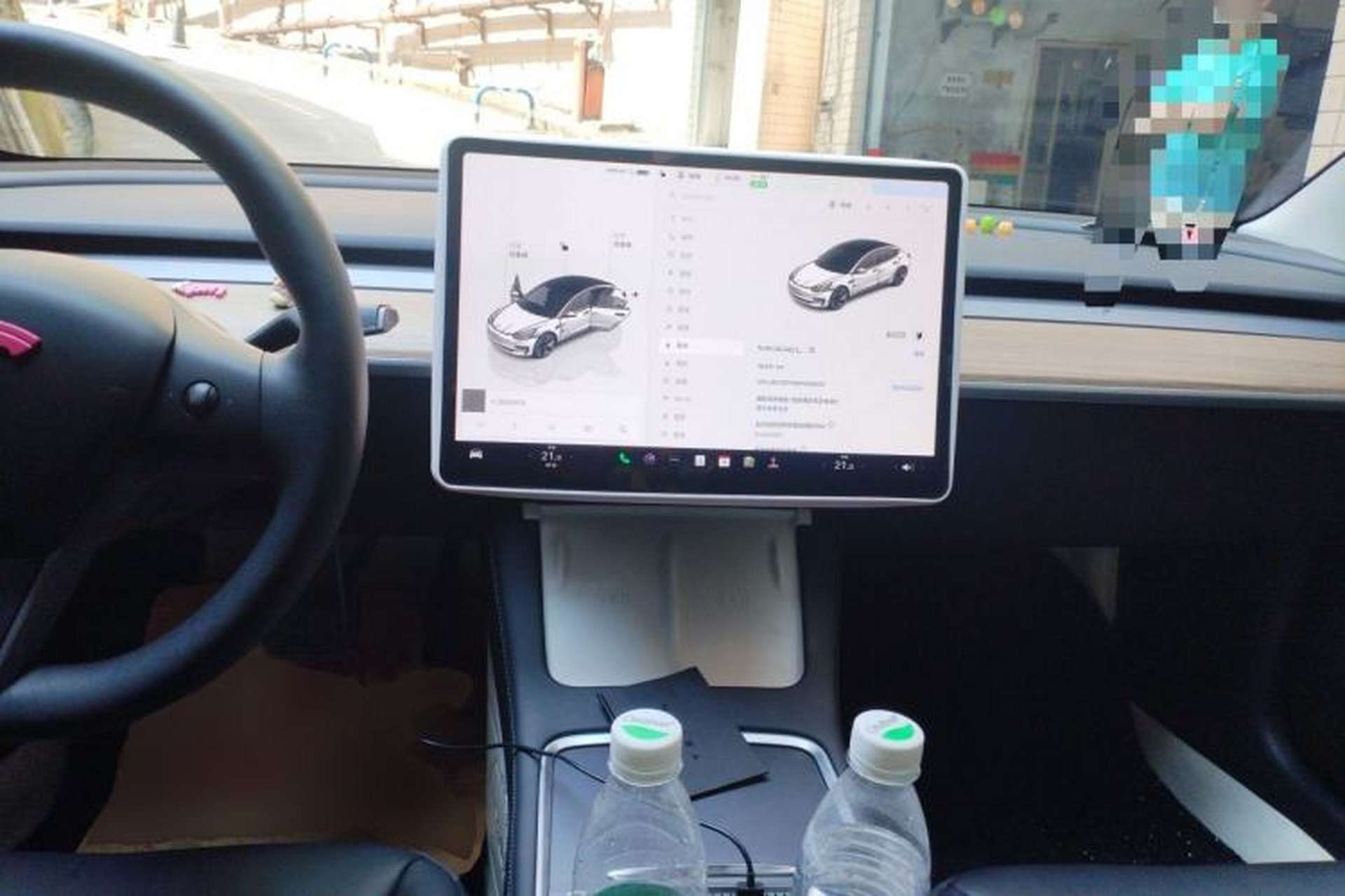 Used Tesla Model 3 2022 Rear-Wheel-Drive Version Center Console