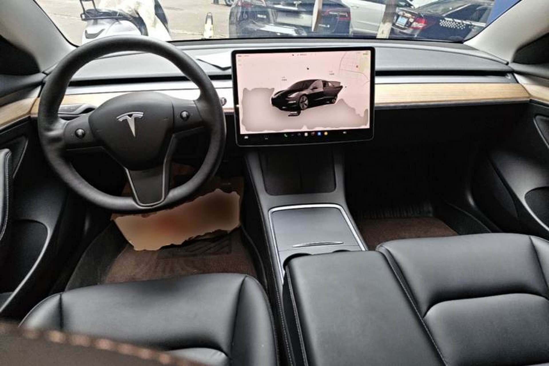 Used Tesla Model 3 2022 Rear-Wheel-Drive Version Center Console