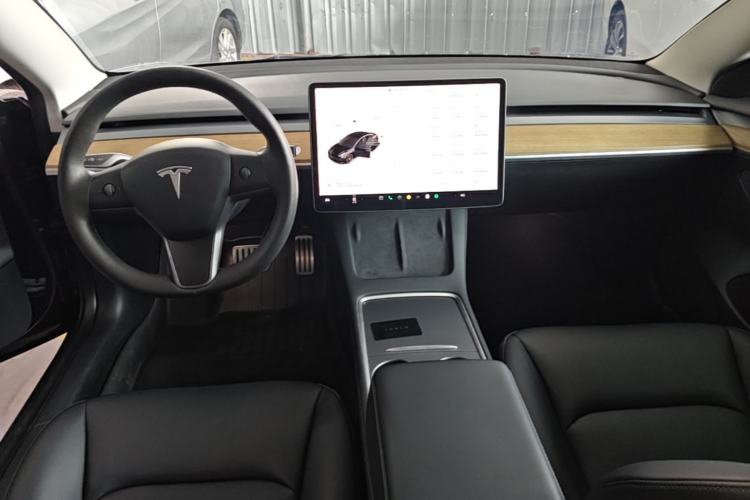 Used Tesla Model 3 2022 Performance High-Performance All-Wheel-Drive Version Center Console
