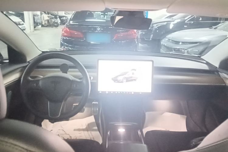 Used Tesla Model 3 2022 Performance High-Performance All-Wheel-Drive Version Center Console