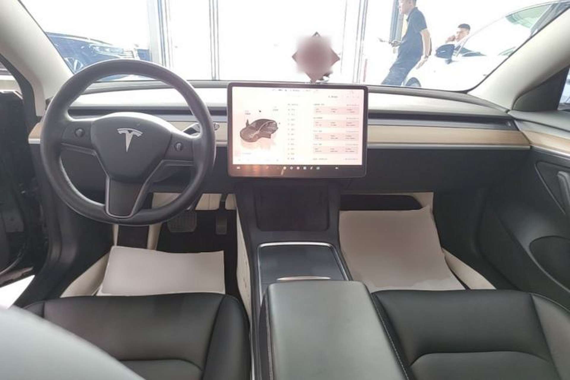 Used Tesla Model 3 2022 Rear-Wheel-Drive Version Center Console