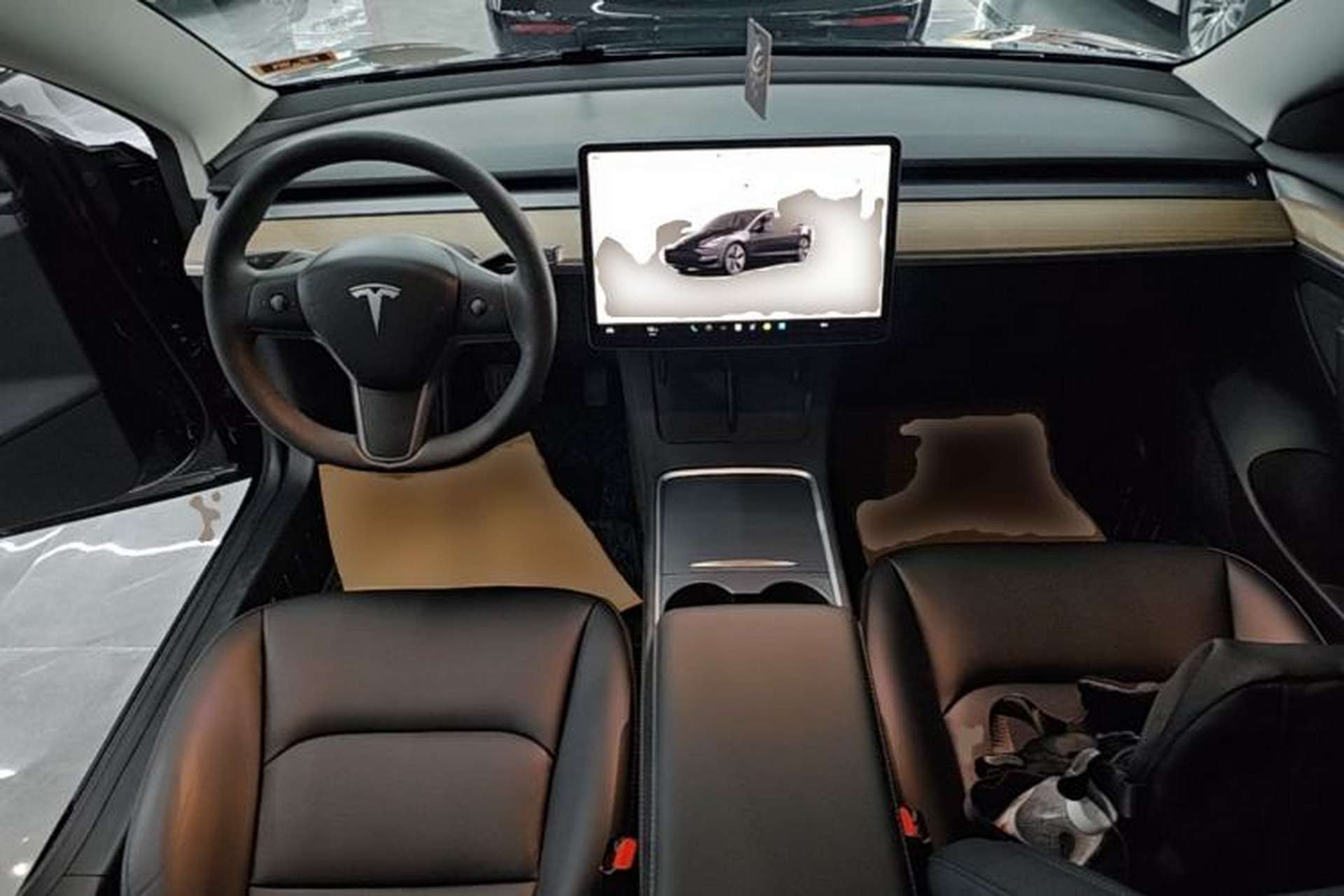 Used Tesla Model 3 2022 Rear-Wheel-Drive Version Center Console