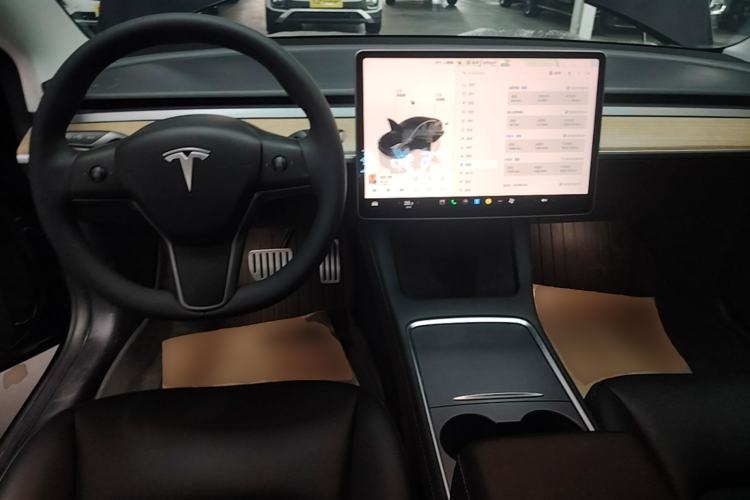 Used Tesla Model 3 2022 Performance High-Performance All-Wheel-Drive Version Center Console