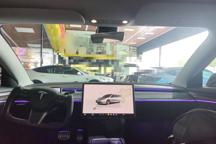 Used Tesla Model 3 2022 Performance High-Performance All-Wheel-Drive Version Center Console