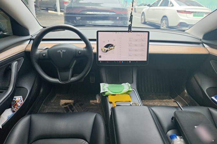 Used Tesla Model 3 2022 Performance High-Performance All-Wheel-Drive Version Center Console