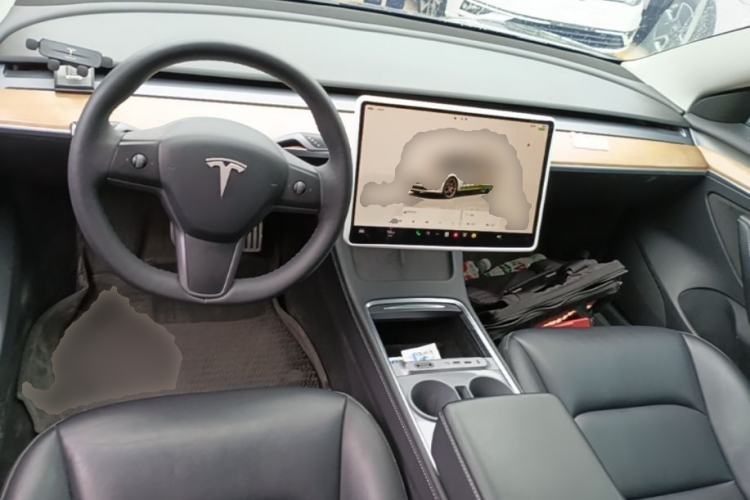 Used Tesla Model 3 2022 Performance High-Performance All-Wheel-Drive Version Center Console