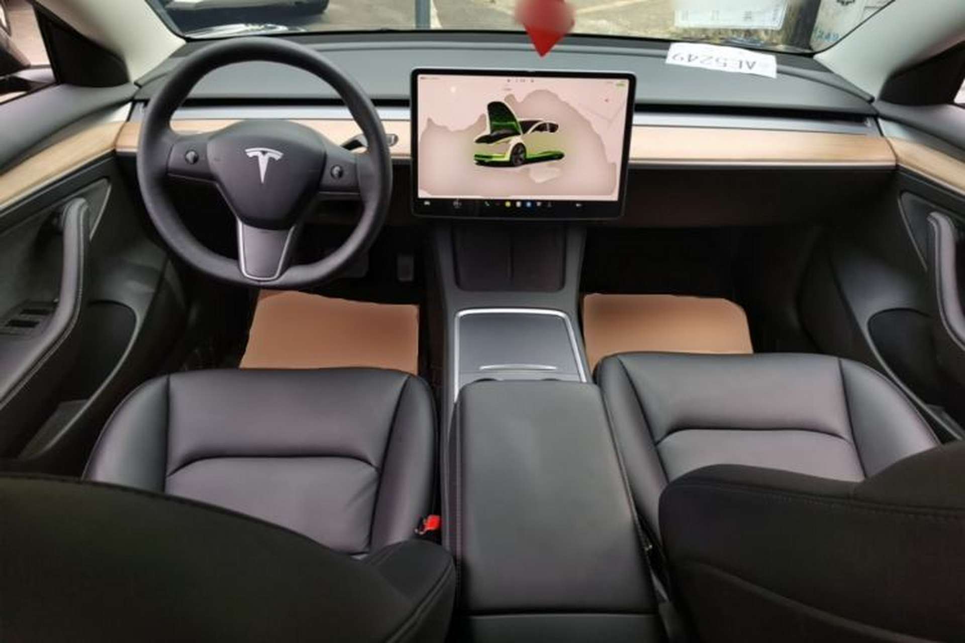Used Tesla Model 3 2022 Rear-Wheel-Drive Version Center Console