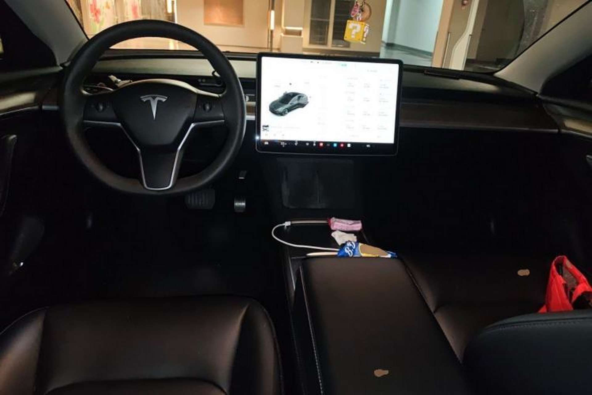 Used Tesla Model 3 2022 Rear-Wheel-Drive Version Center Console