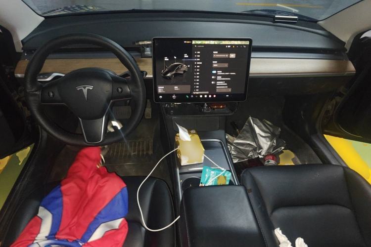 Used Tesla Model 3 2022 Rear-Wheel-Drive Version Center Console