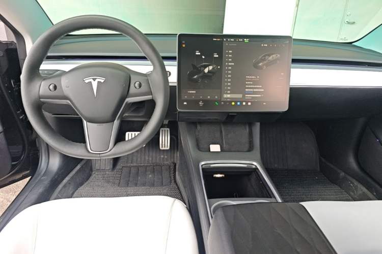 Used Tesla Model 3 2022 Performance High-Performance All-Wheel-Drive Version Center Console