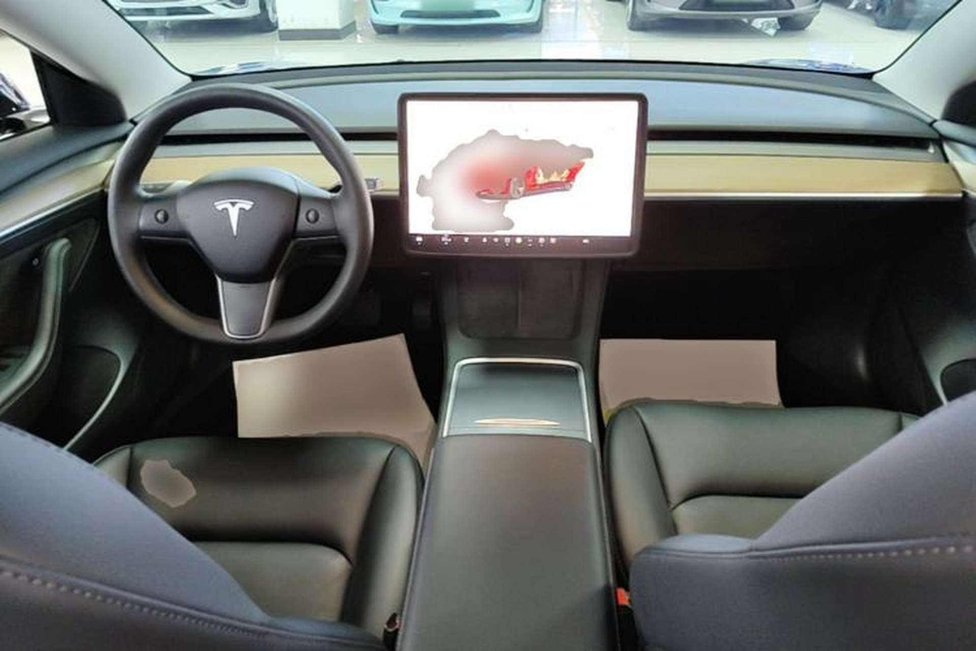 Used Tesla Model 3 2022 Rear-Wheel-Drive Version Center Console