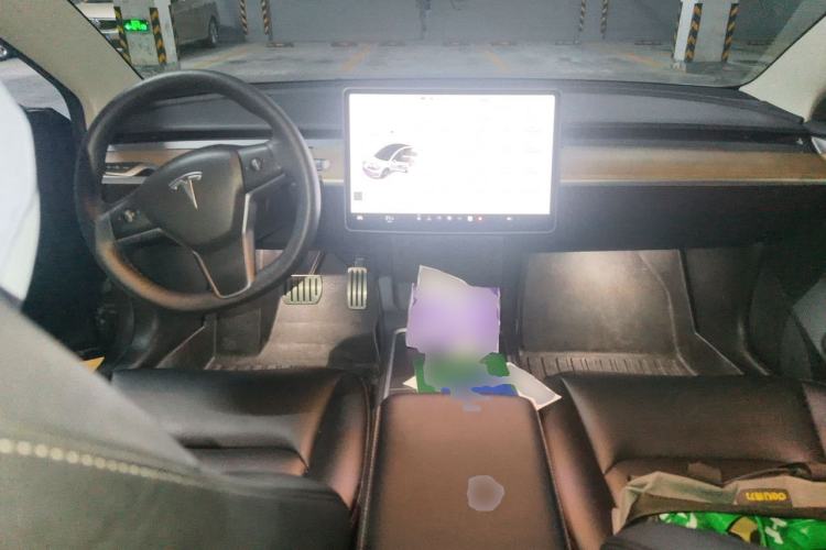 Used Tesla Model 3 2022 Performance High-Performance All-Wheel-Drive Version Center Console