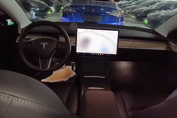 Used Tesla Model 3 2022 Performance High-Performance All-Wheel-Drive Version Center Console