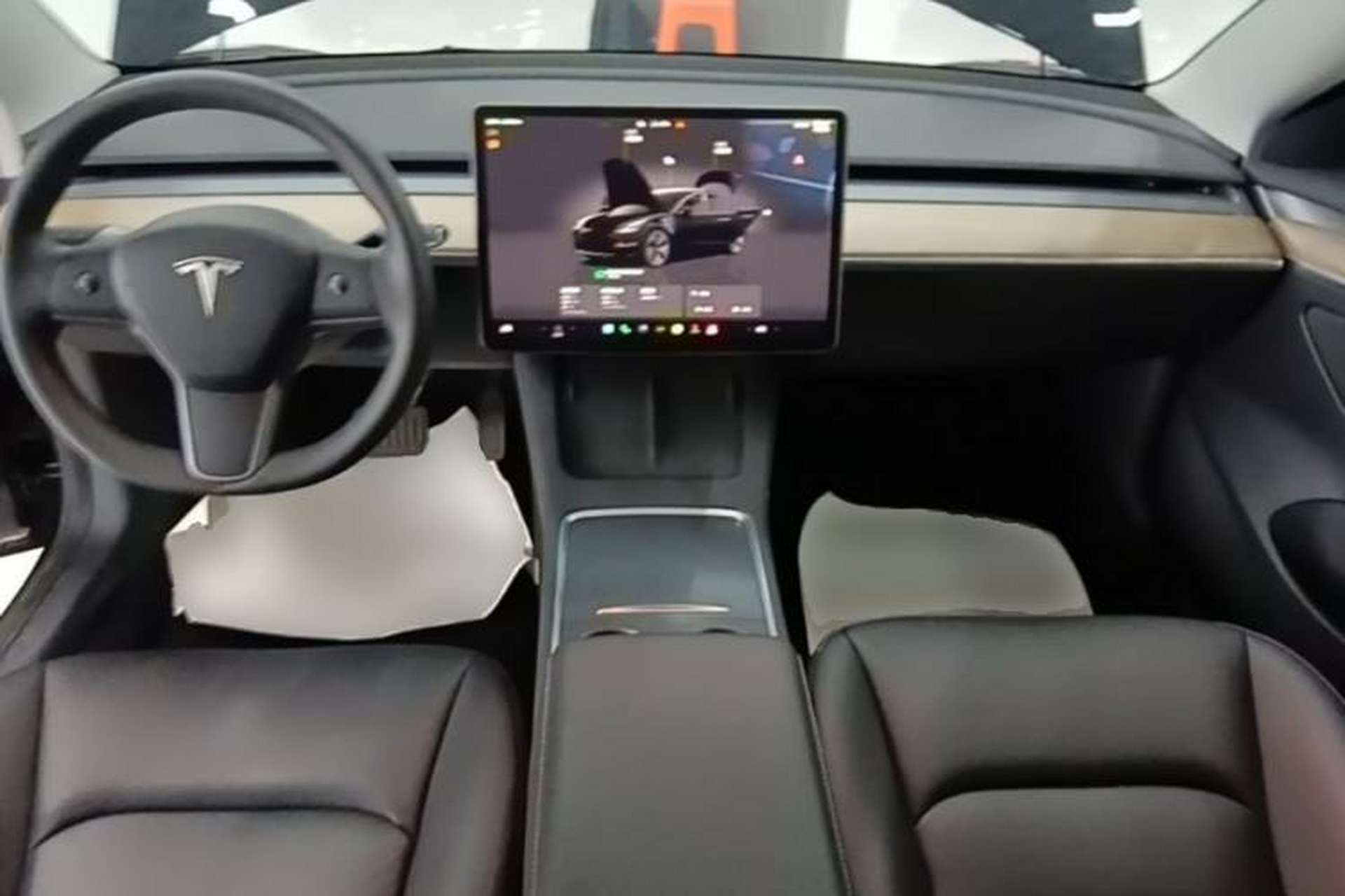 Used Tesla Model 3 2022 Rear-Wheel-Drive Version Center Console