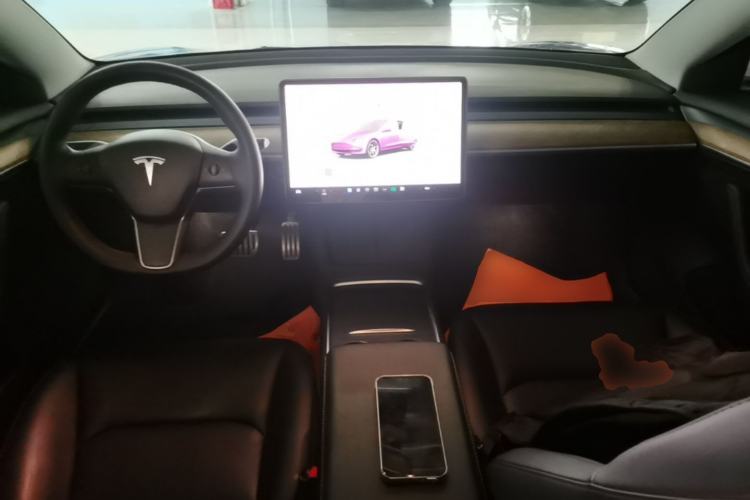 Used Tesla Model 3 2022 Performance High-Performance All-Wheel-Drive Version Center Console