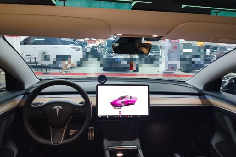 Used Tesla Model 3 2022 Performance High-Performance All-Wheel-Drive Version Center Console