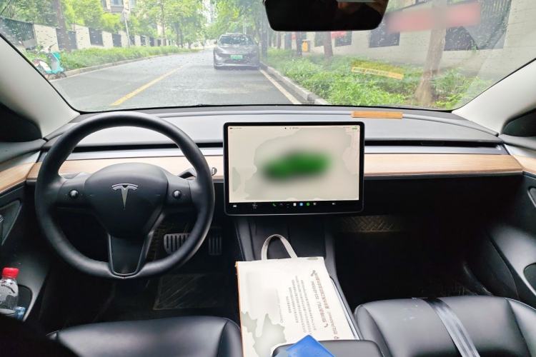 Used Tesla Model 3 2022 Performance High-Performance All-Wheel-Drive Version Center Console