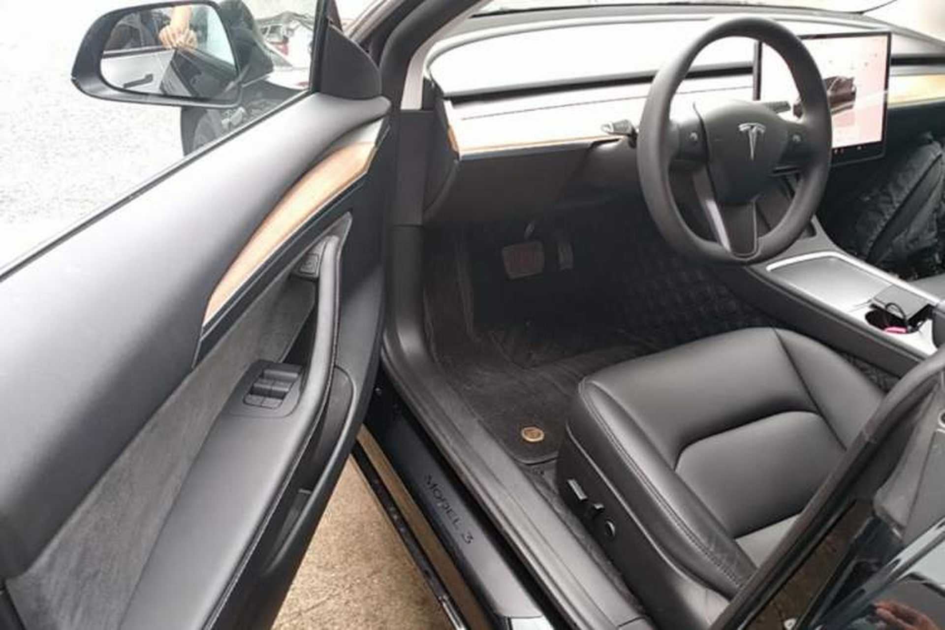 Used Tesla Model 3 2022 Rear-Wheel-Drive Version Driver Seat
