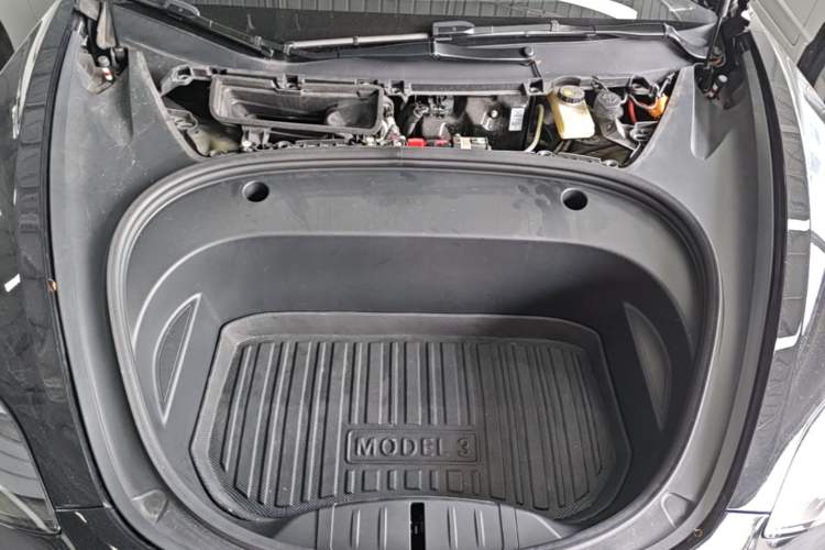 Used Tesla Model 3 2022 Performance High-Performance All-Wheel-Drive Version Engine Bay