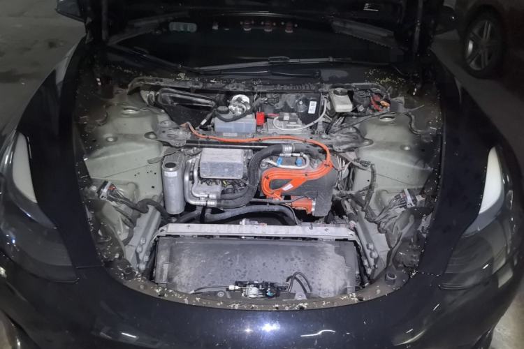 Used Tesla Model 3 2022 Rear-Wheel-Drive Version Engine Bay