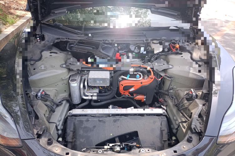Used Tesla Model 3 2022 Rear-Wheel-Drive Version Engine Bay