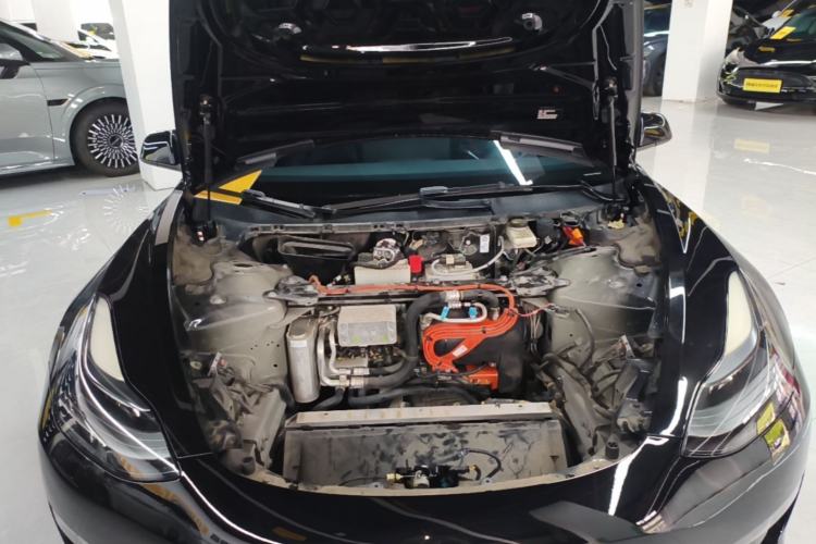 Used Tesla Model 3 2022 Performance High-Performance All-Wheel-Drive Version Engine Bay