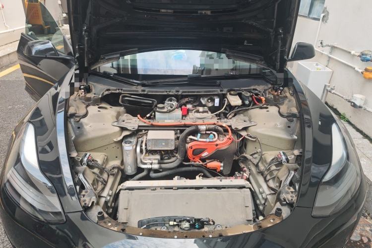 Used Tesla Model 3 2022 Rear-Wheel-Drive Version Engine Bay