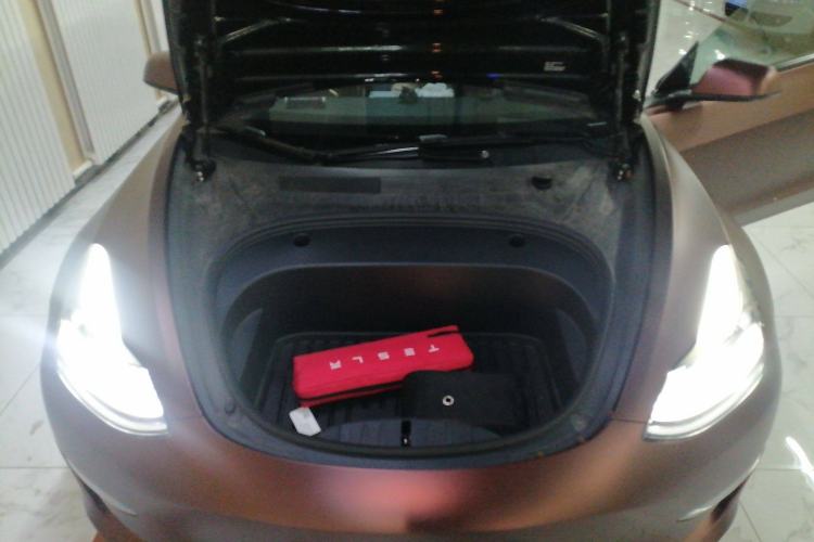Used Tesla Model 3 2022 Performance High-Performance All-Wheel-Drive Version Engine Bay
