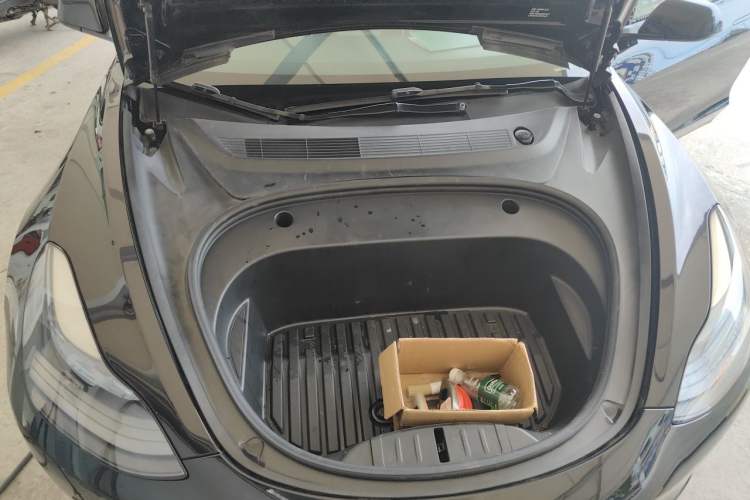 Used Tesla Model 3 2022 Performance High-Performance All-Wheel-Drive Version Engine Bay