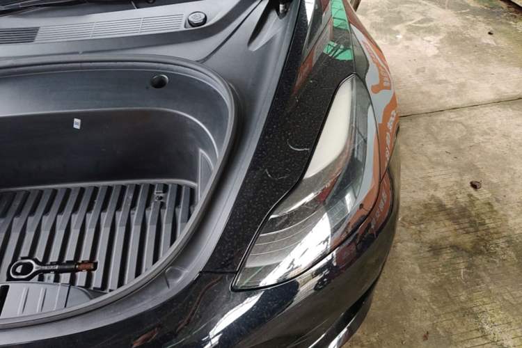 Used Tesla Model 3 2022 Rear-Wheel-Drive Version Engine Bay Left