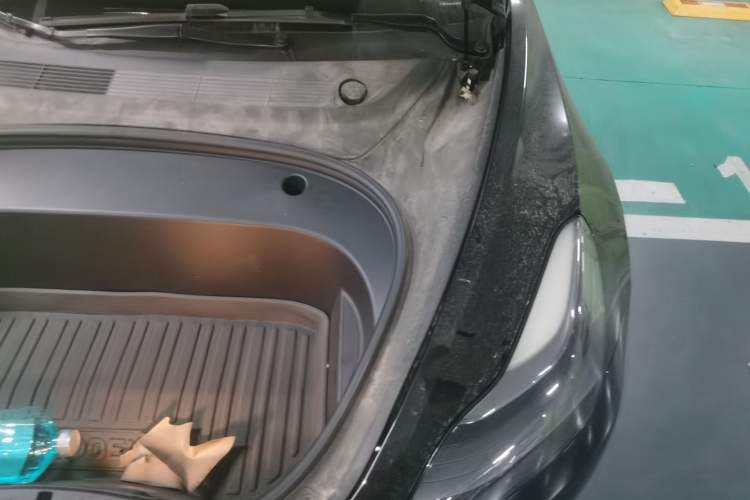 Used Tesla Model 3 2022 Performance High-Performance All-Wheel-Drive Version Engine Bay Left