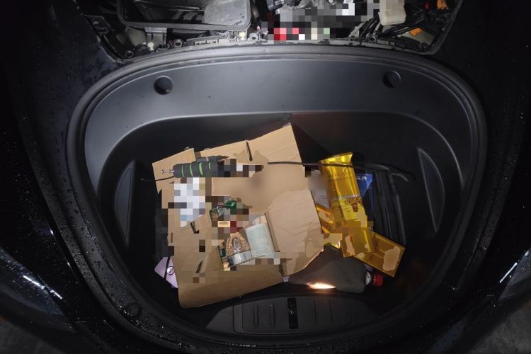 Used Tesla Model 3 2022 Rear-Wheel-Drive Version Engine Bay