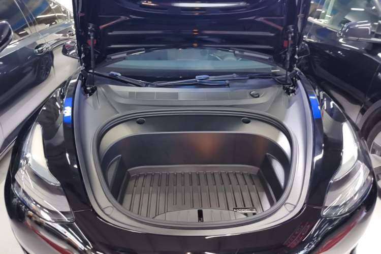 Used Tesla Model 3 2022 Performance High-Performance All-Wheel-Drive Version Engine Bay