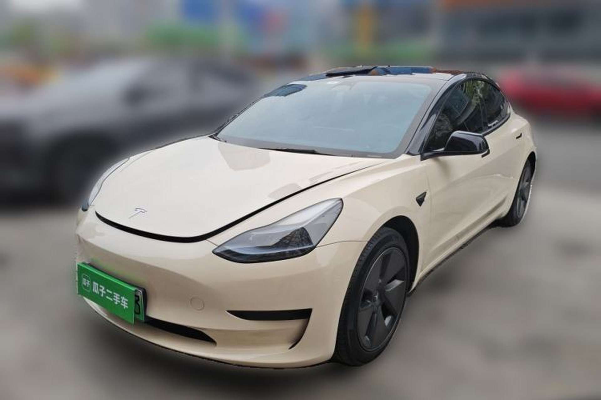 Used Tesla Model 3 2022 Rear-Wheel-Drive Version Front Left 45 Deg
