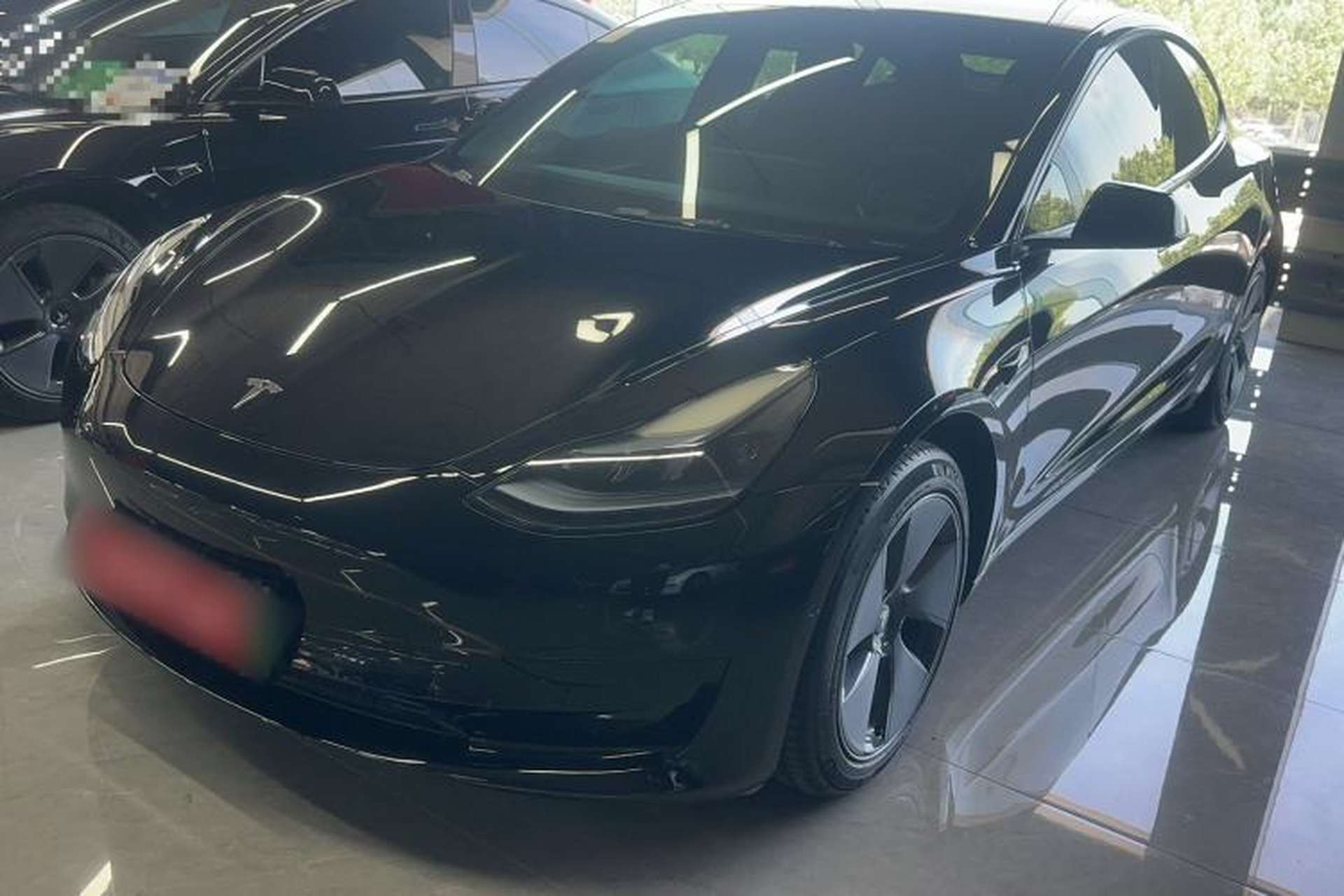 Used Tesla Model 3 2022 Rear-Wheel-Drive Version Front Left 45 Deg